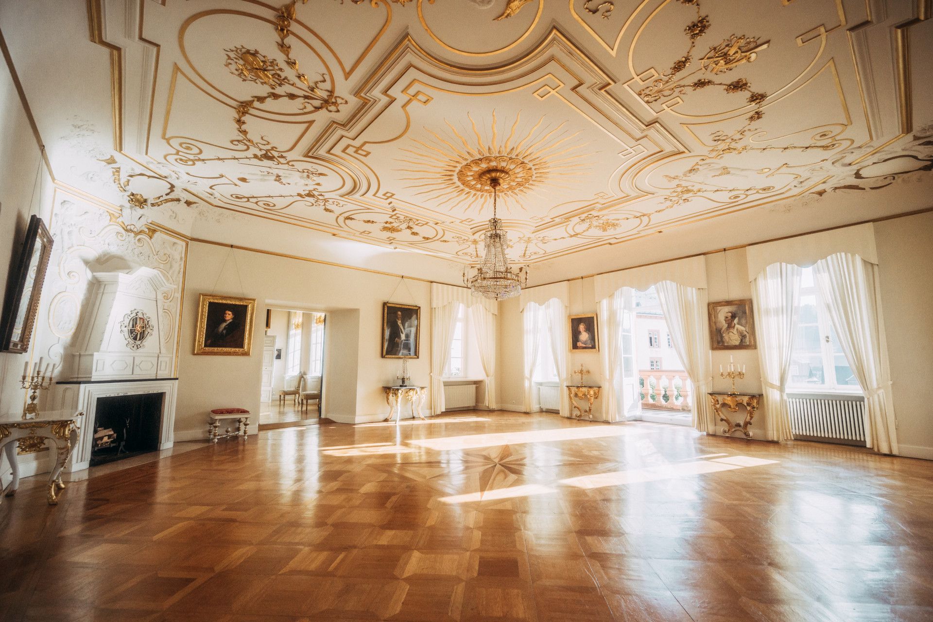 Zaal in kasteel Berleburg