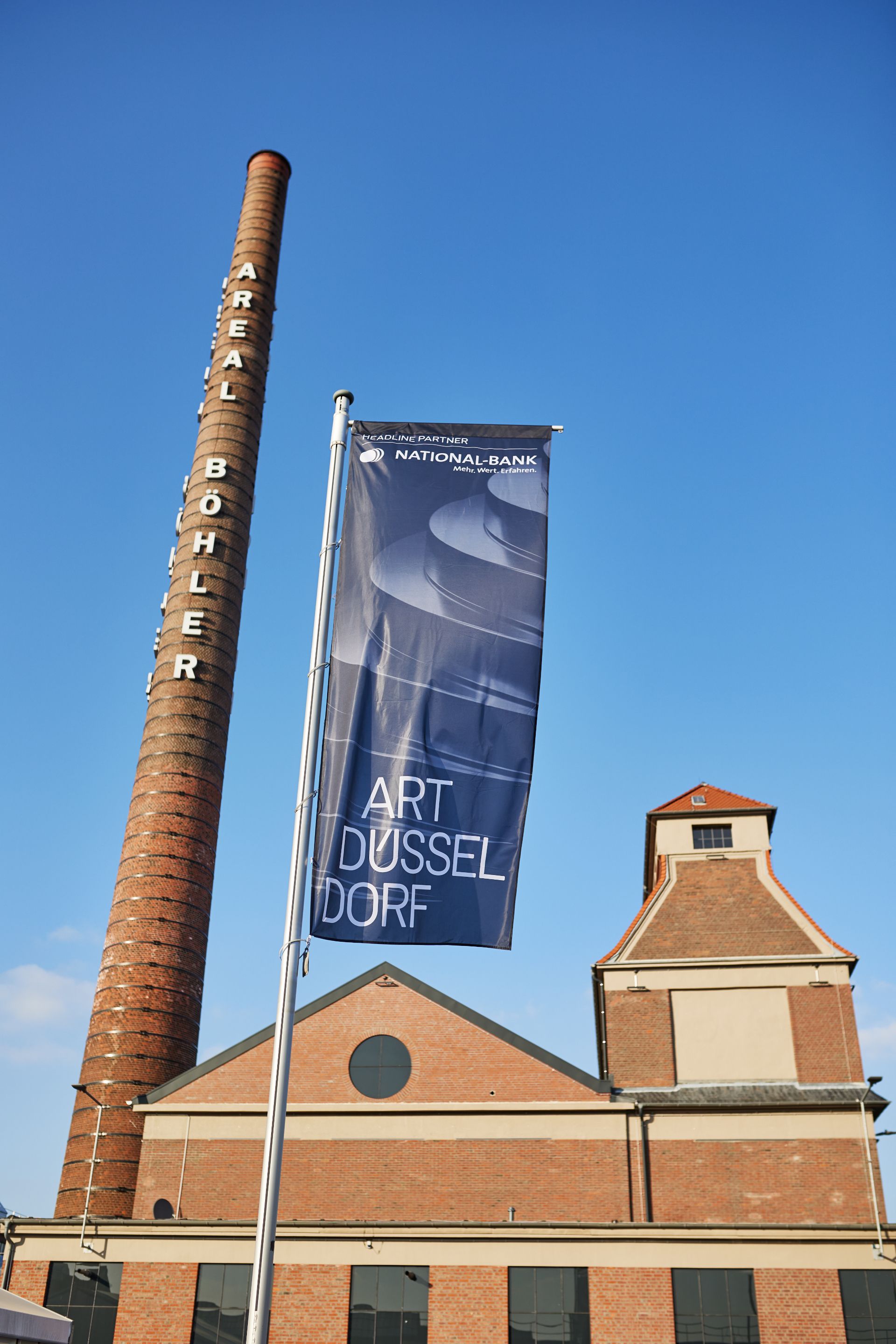 Het evenement „Art Düsseldorf“ vindt jaarlijks plaats op het Areal Böhler