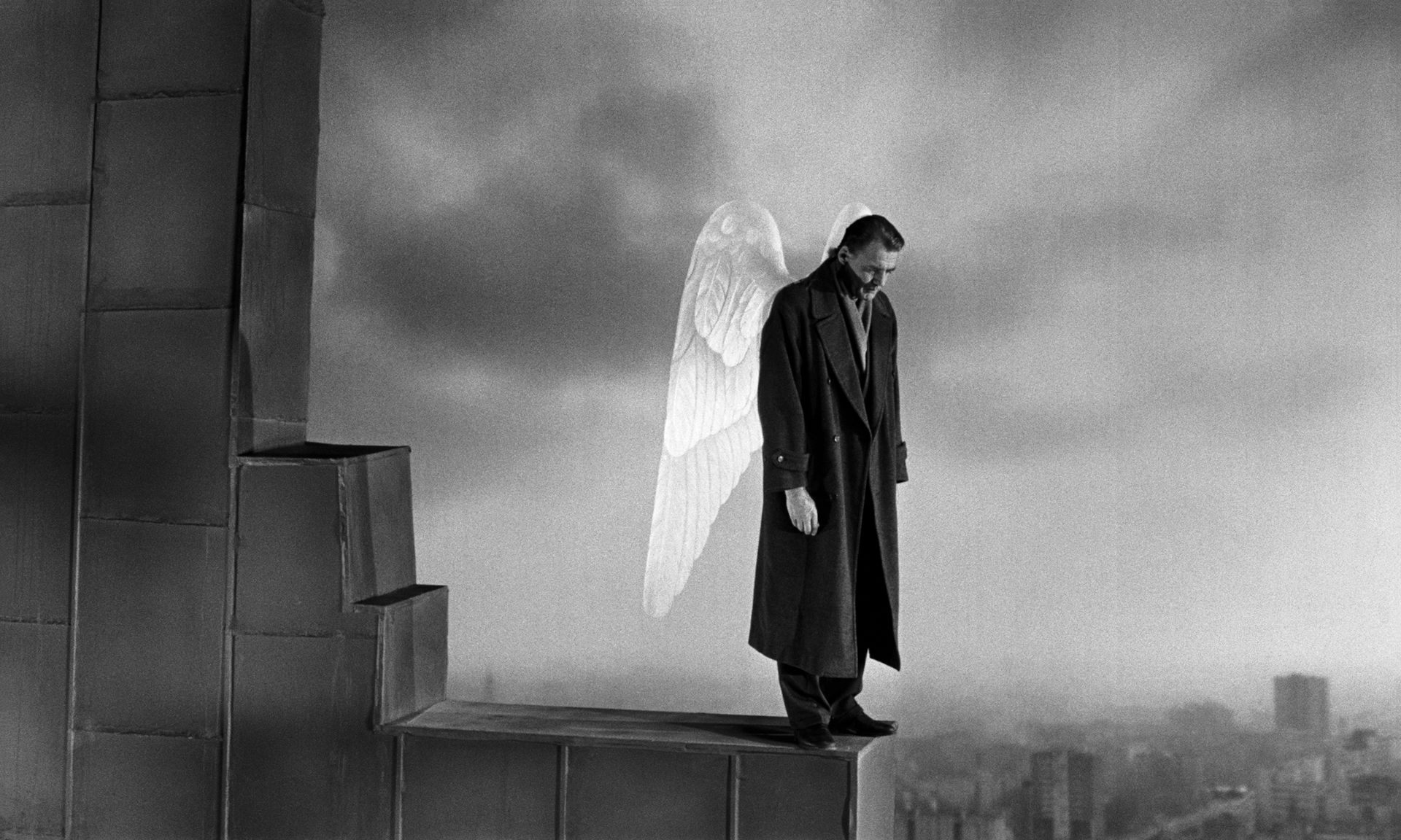 Bruno Ganz in De hemel boven Berlijn van Wim Wenders