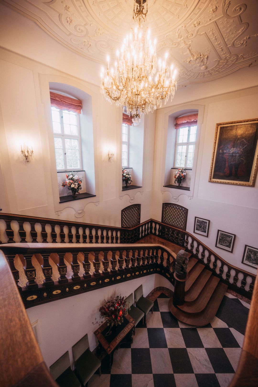 Trappenhuis van kasteel Berleburg