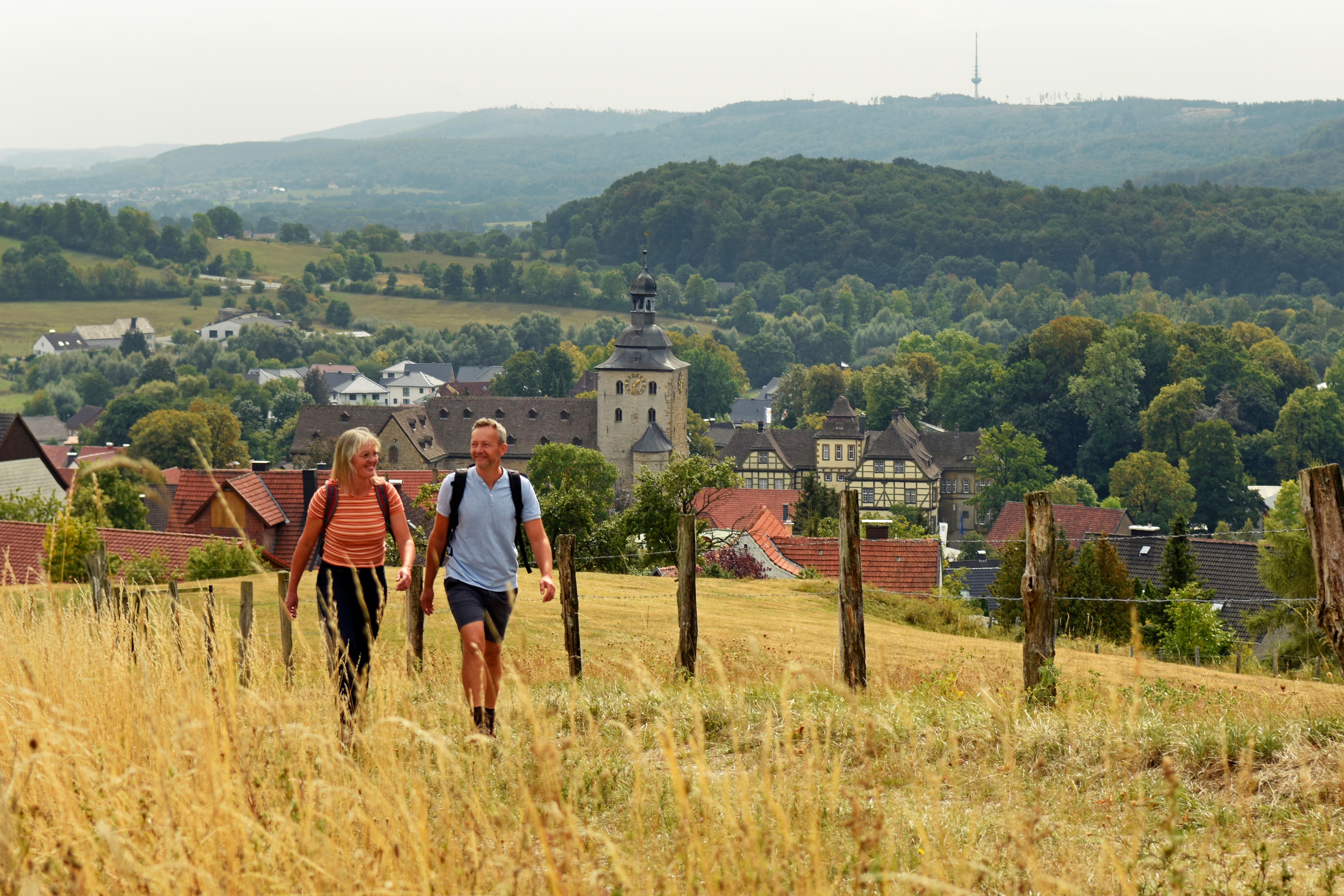 Naar pagina Hermannshöhen - Etappe 11 von Bad Driburg nach Willebadessen