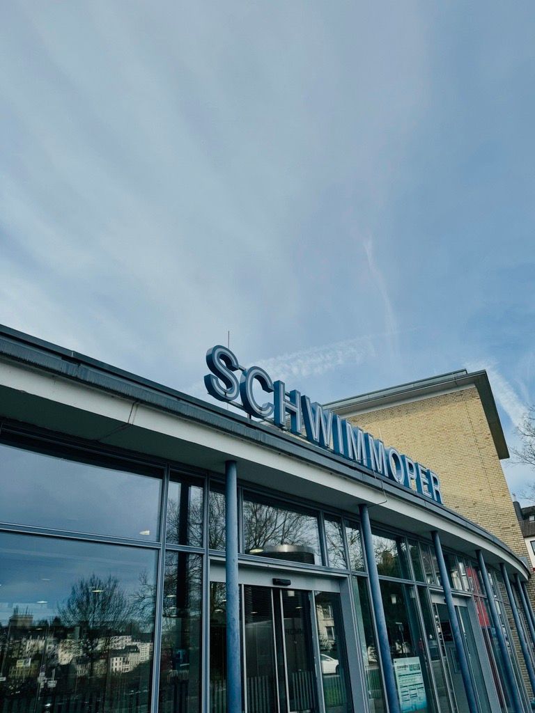 De zwemopera in Wuppertal