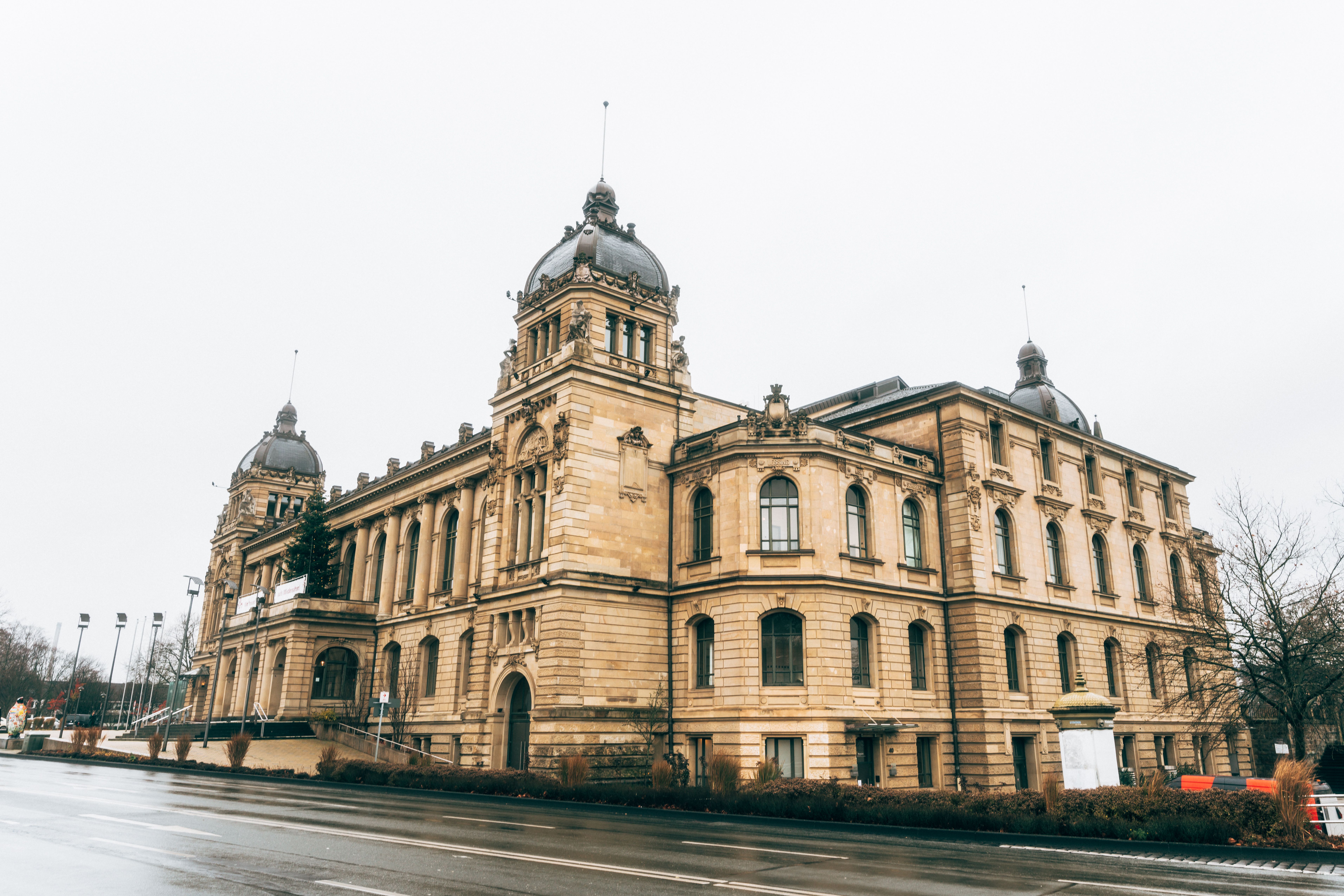 De historische stadshal van Wuppertal
