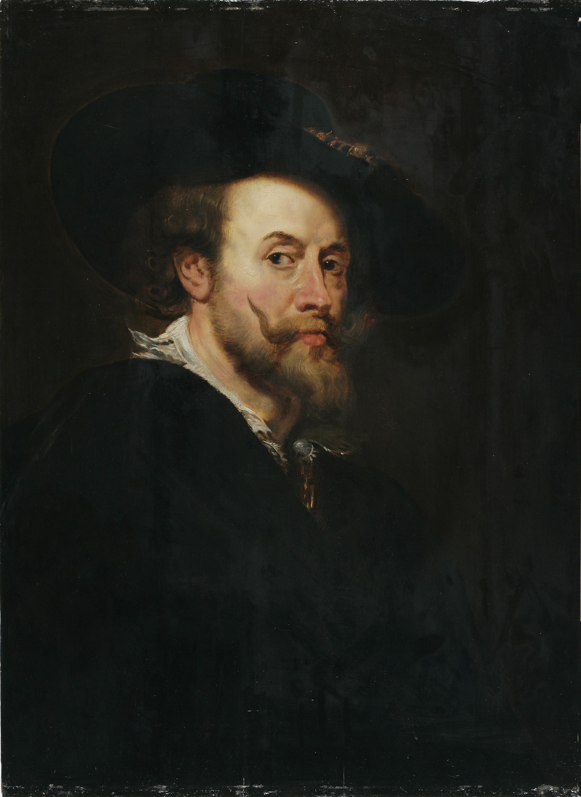Peter Paul Rubens (1577-1640): Zelfportret, ca. 1625, olieverf op hout