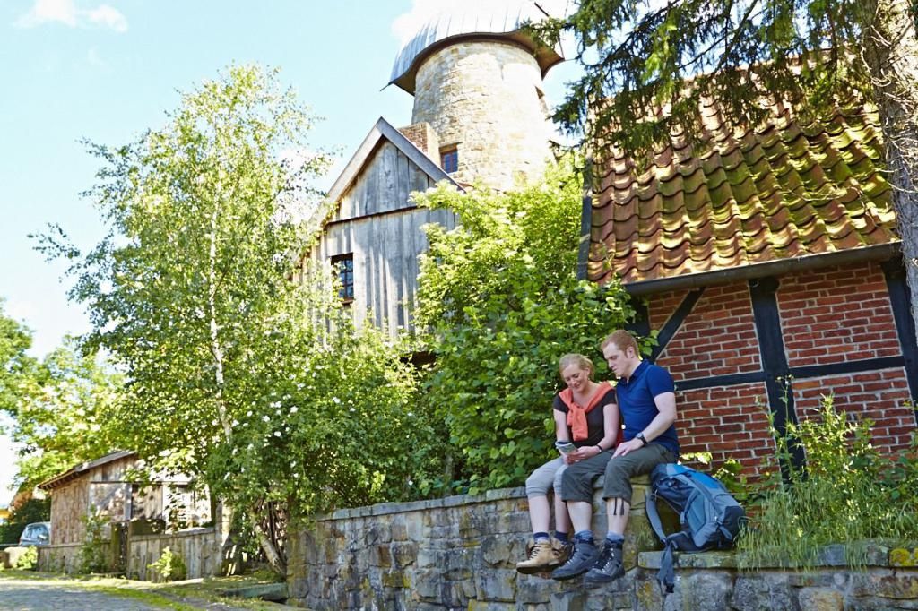 Naar pagina Hermannshöhen Etappe 01 - Van Rheine naar Hörstel