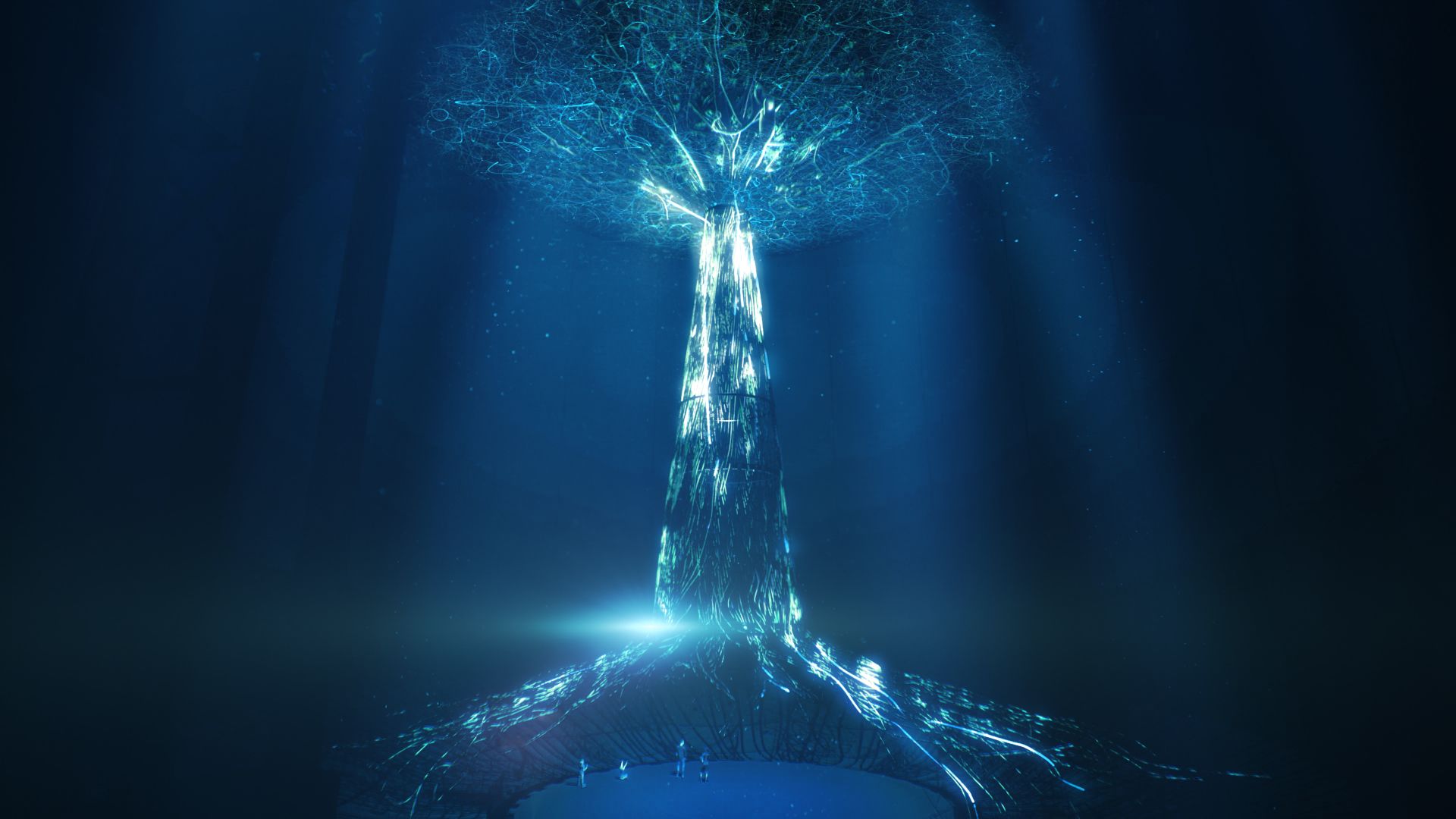 Kunstinstallatie "De Boom" door Ars Electronica Solutions