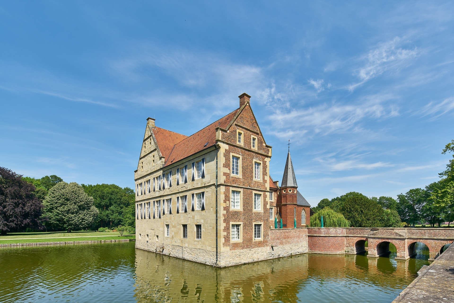 Kasteel Hülhshoff in Münsterland