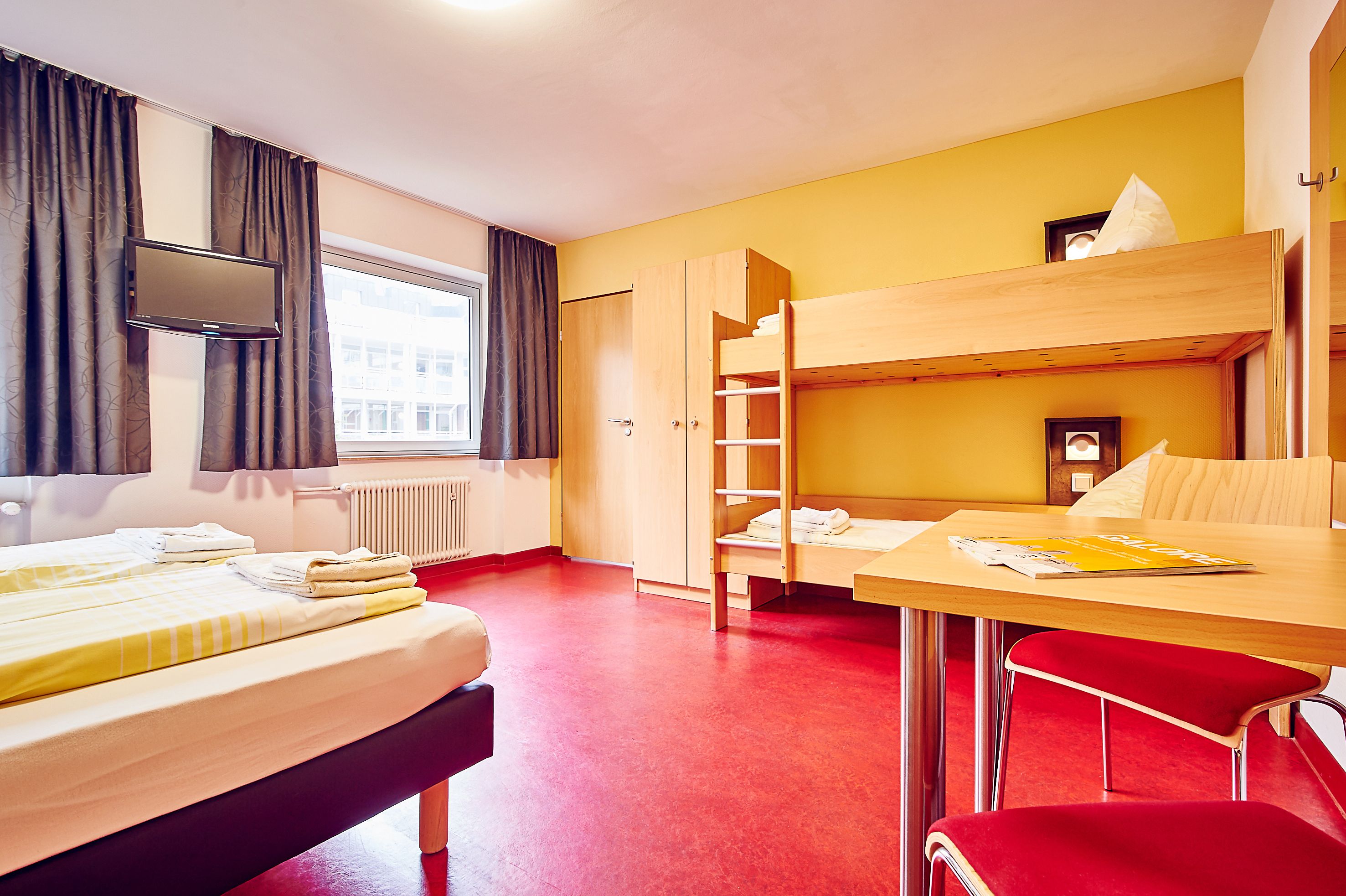 Vriendelijke en moderne kamers