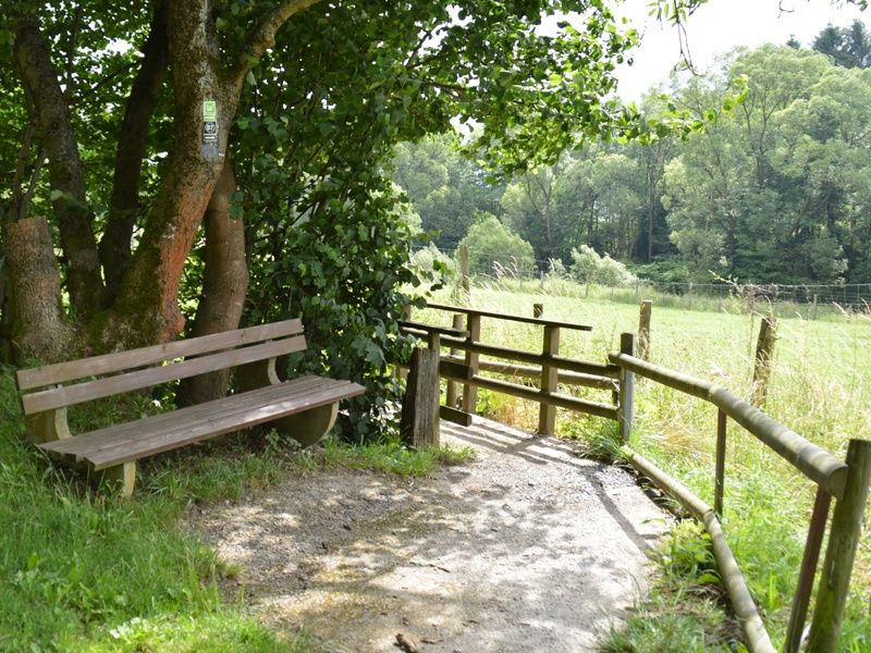 Rustplaatsen langs het Bestwiger Panorama Trail