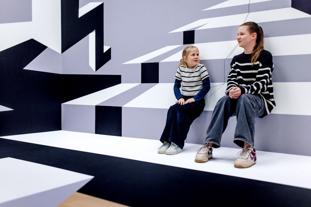Kinderen voelen zich thuis in het neushoornpaleis