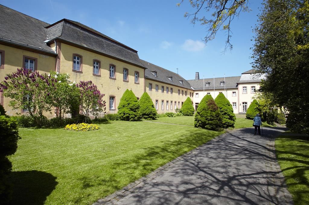Binnenplaats van het Steinfeld klooster