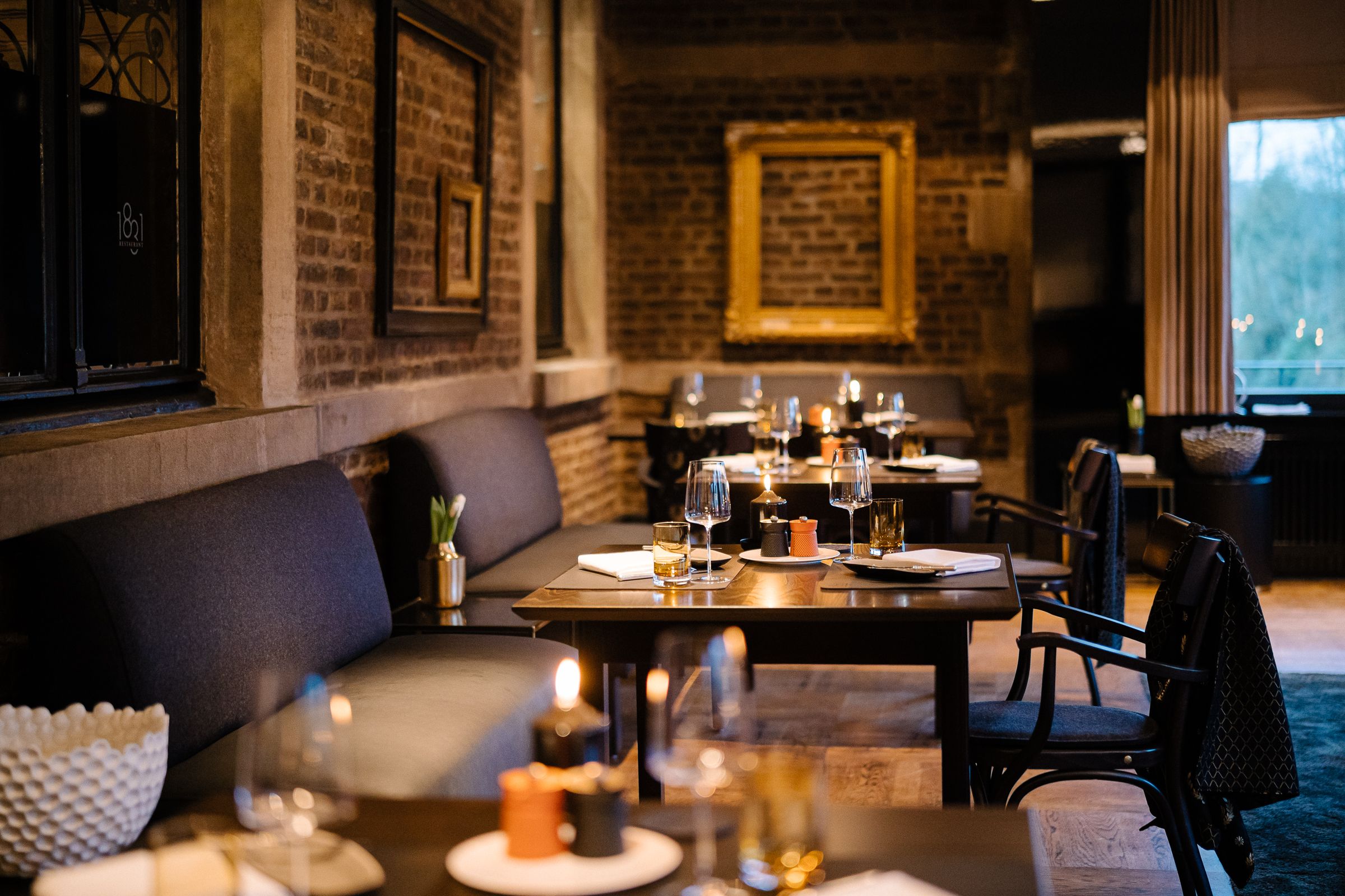 Restaurant 1831 in Schloss Hugenpoet belooft de beste gerechten, exclusieve service en een stijlvolle sfeer