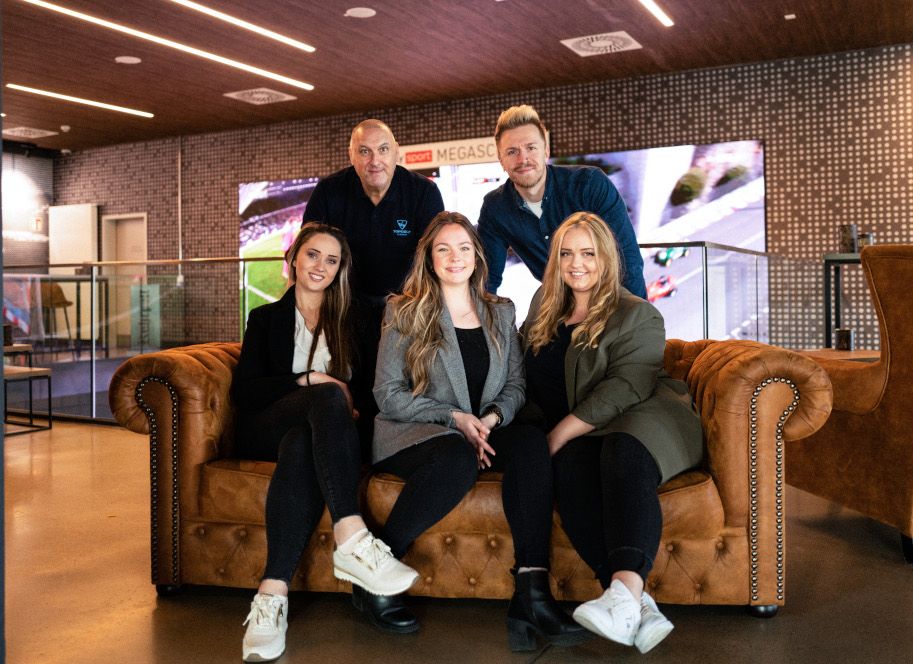 Het verkoopteam van Topgolf