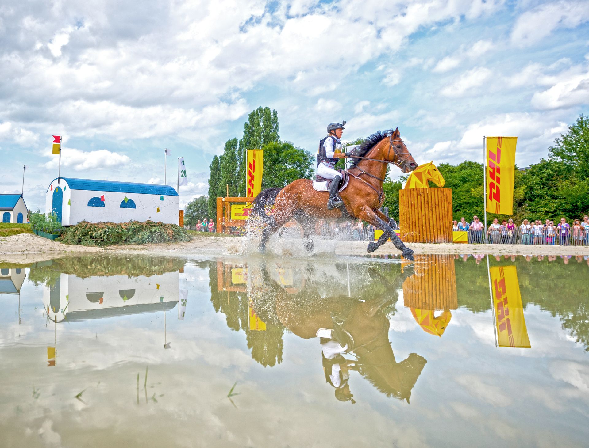 De Duitse amazone Ingrid Klimke heeft al meerdere malen deelgenomen aan het CHIO Aachen