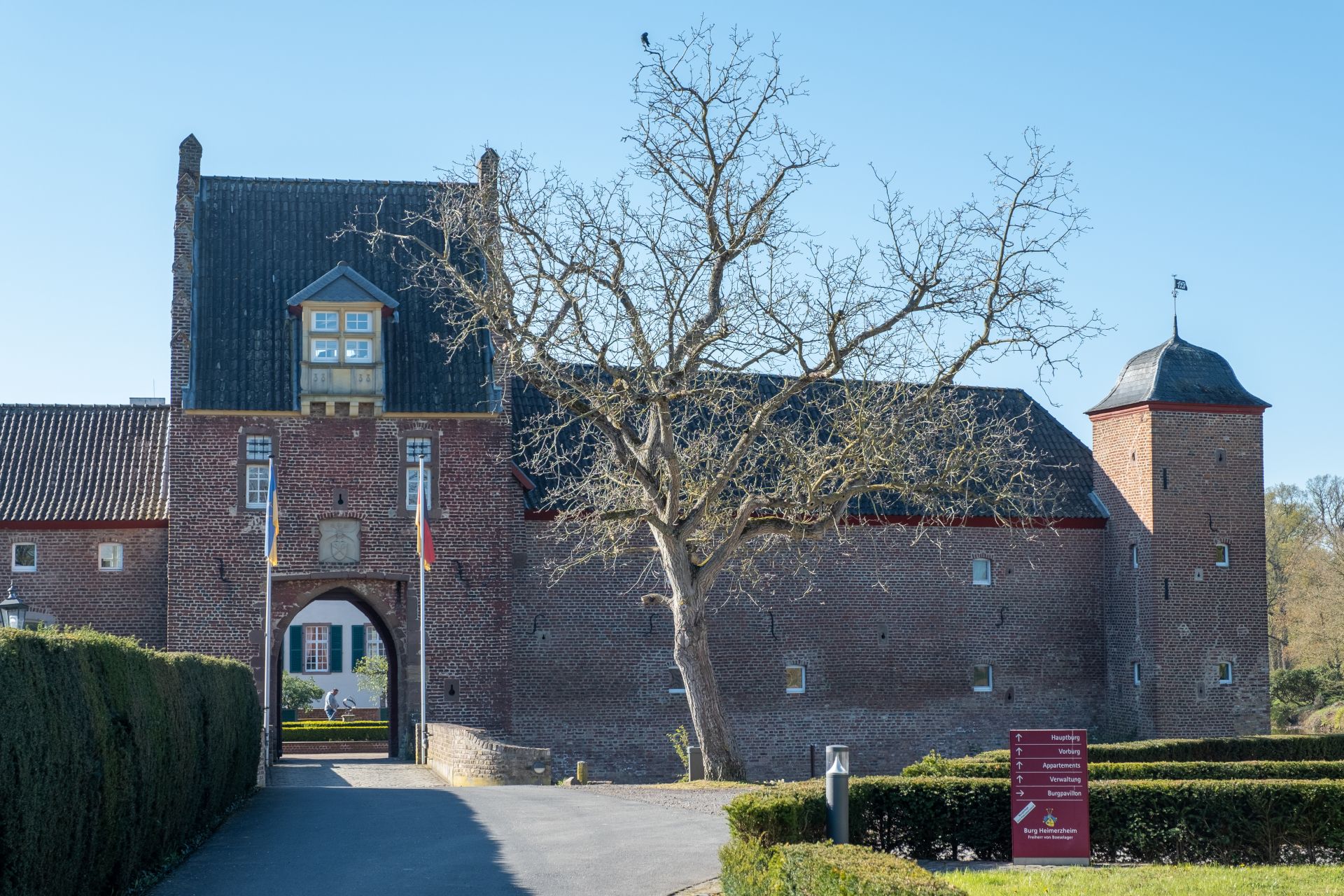 Kasteel Heimerzheim is sinds 1825 eigendom van de baronnen van Boeselager.