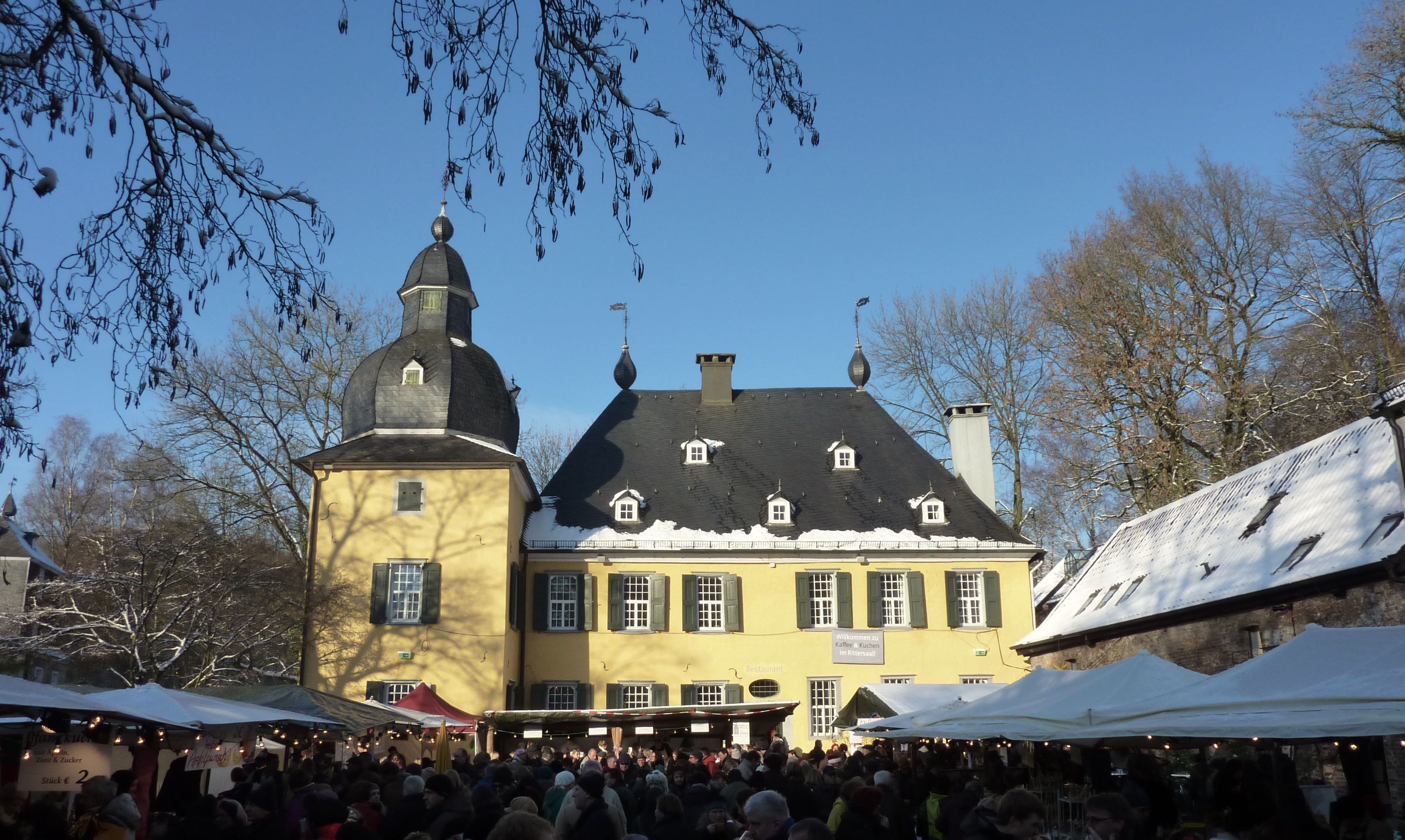 Kaneel, glamour en Vivaldi-kerstmarkt op kasteel Lüntenbeck