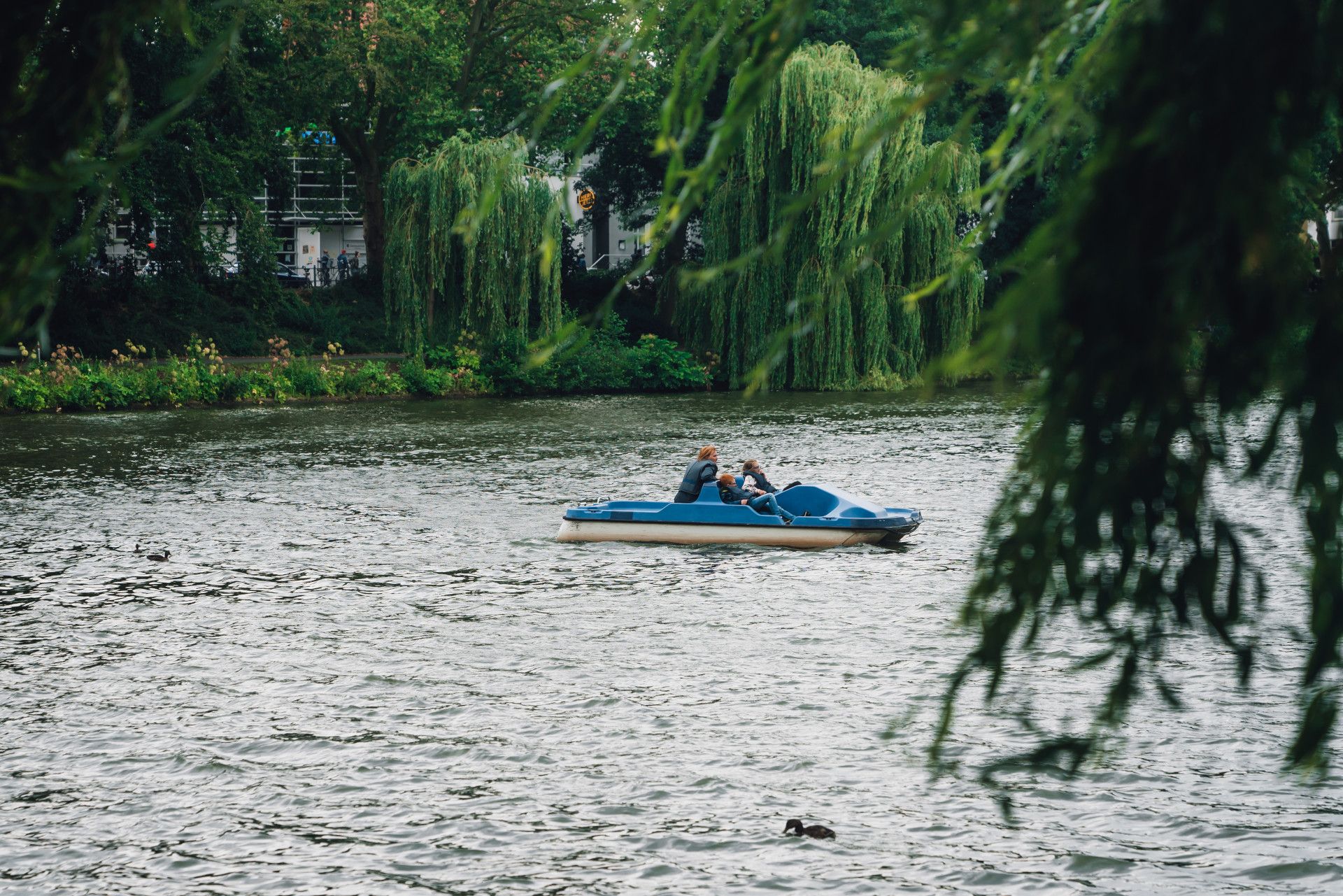 Tretboot auf dem Aasee