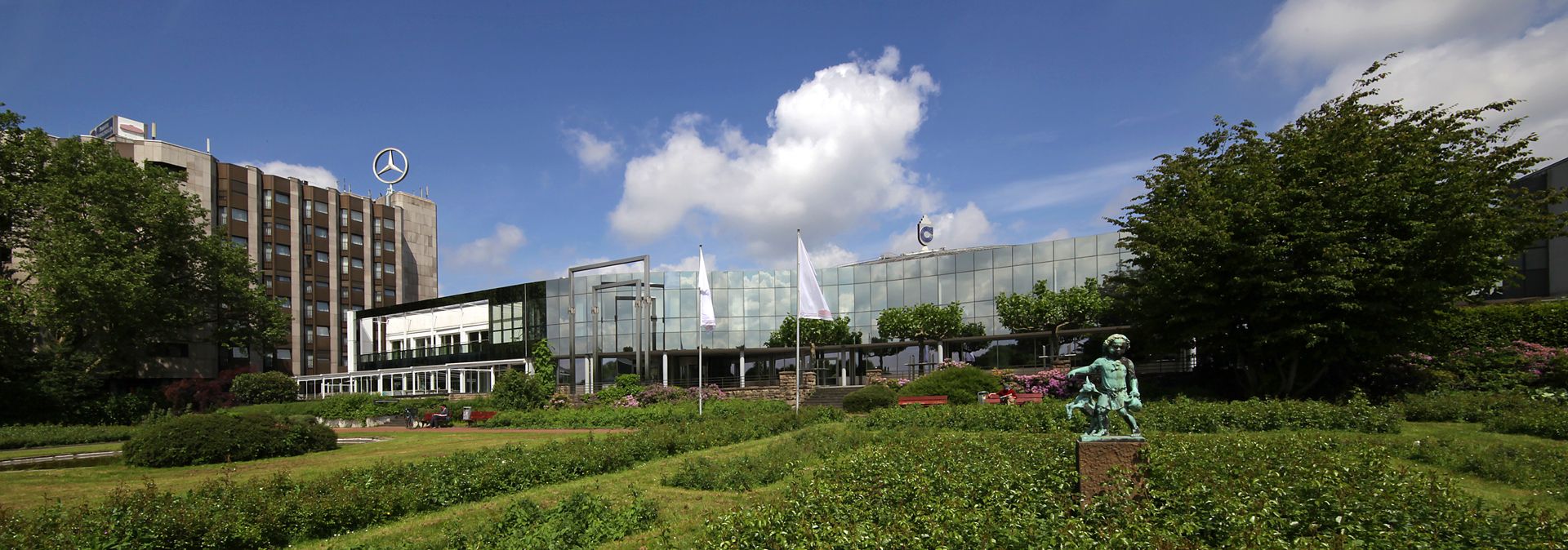 Buitenaanzicht met groene zone