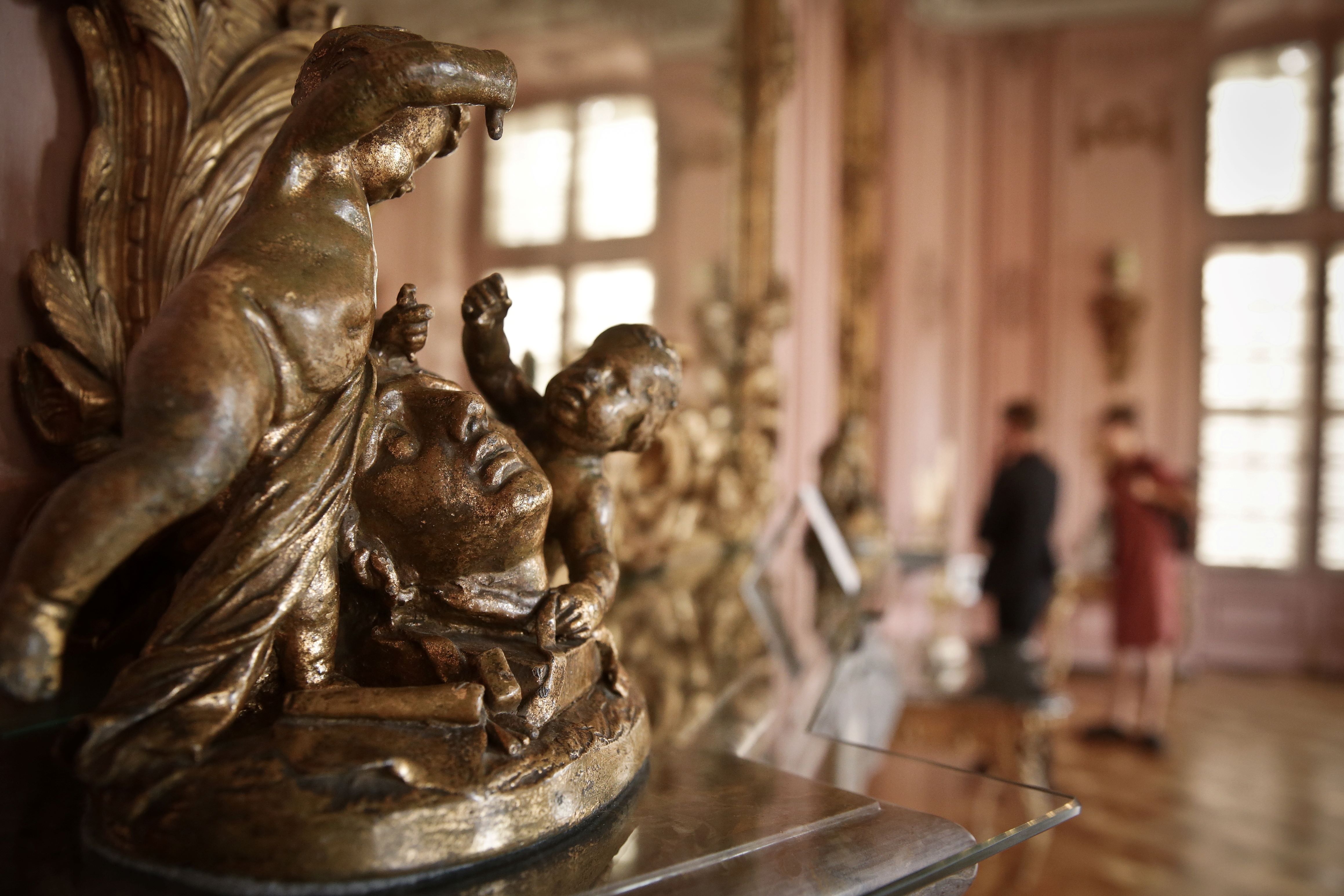 Uitzicht op Schloss Benrath