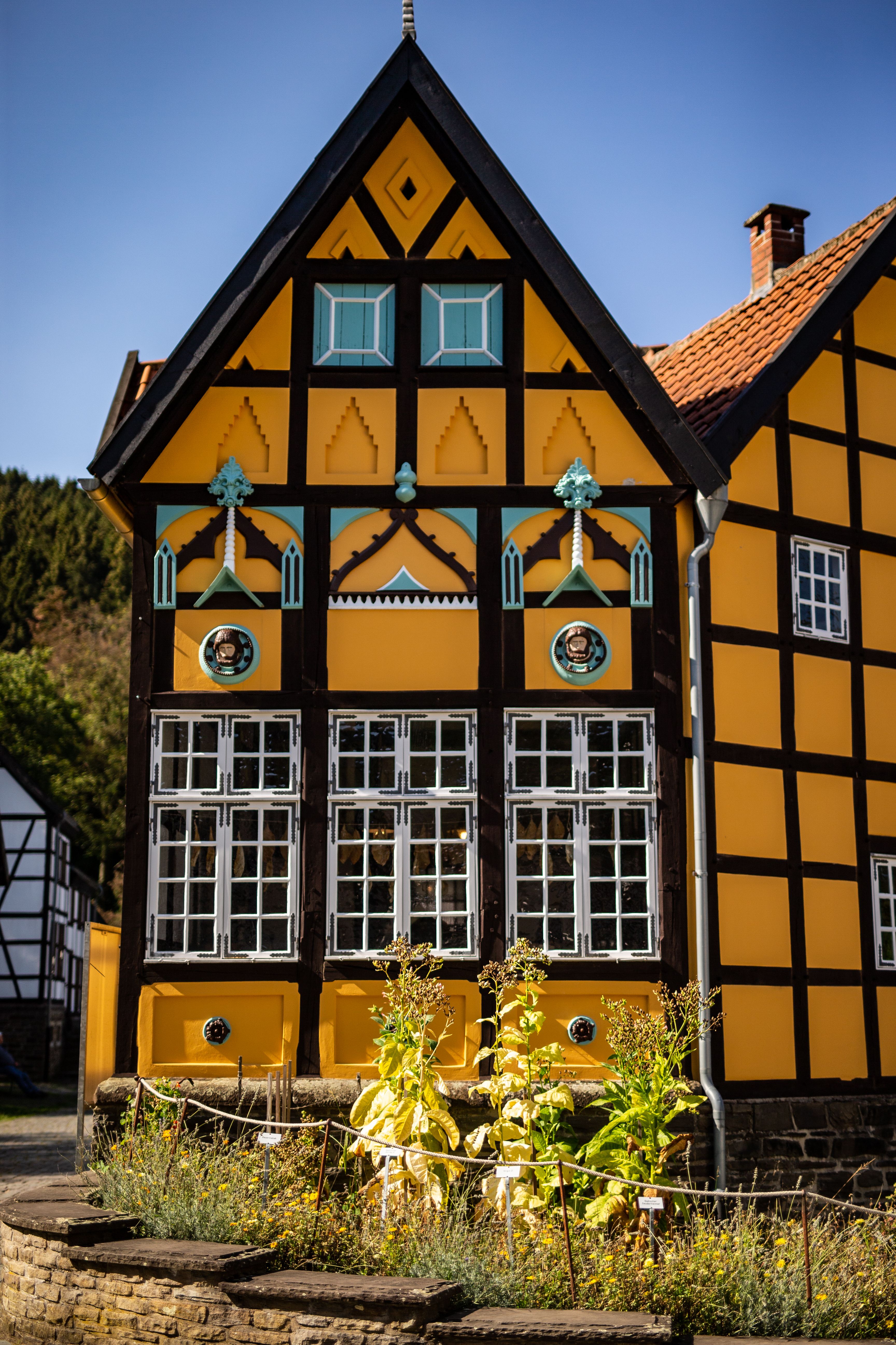 Geel vakwerkhuis, LWL-Freilichtmuseum Hagen