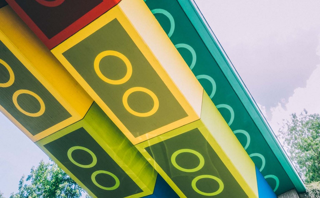 Legobrug in Wuppertal, © Johannes Höhn, Kunstenaars Martin Heuwold
