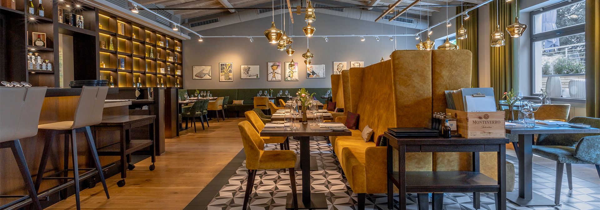 De lichte gastenkamer van de Pierburg is uitnodigend en modern