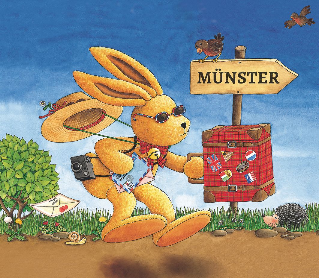 Naar pagina Dol op reizen. Reizen met Felix het konijn