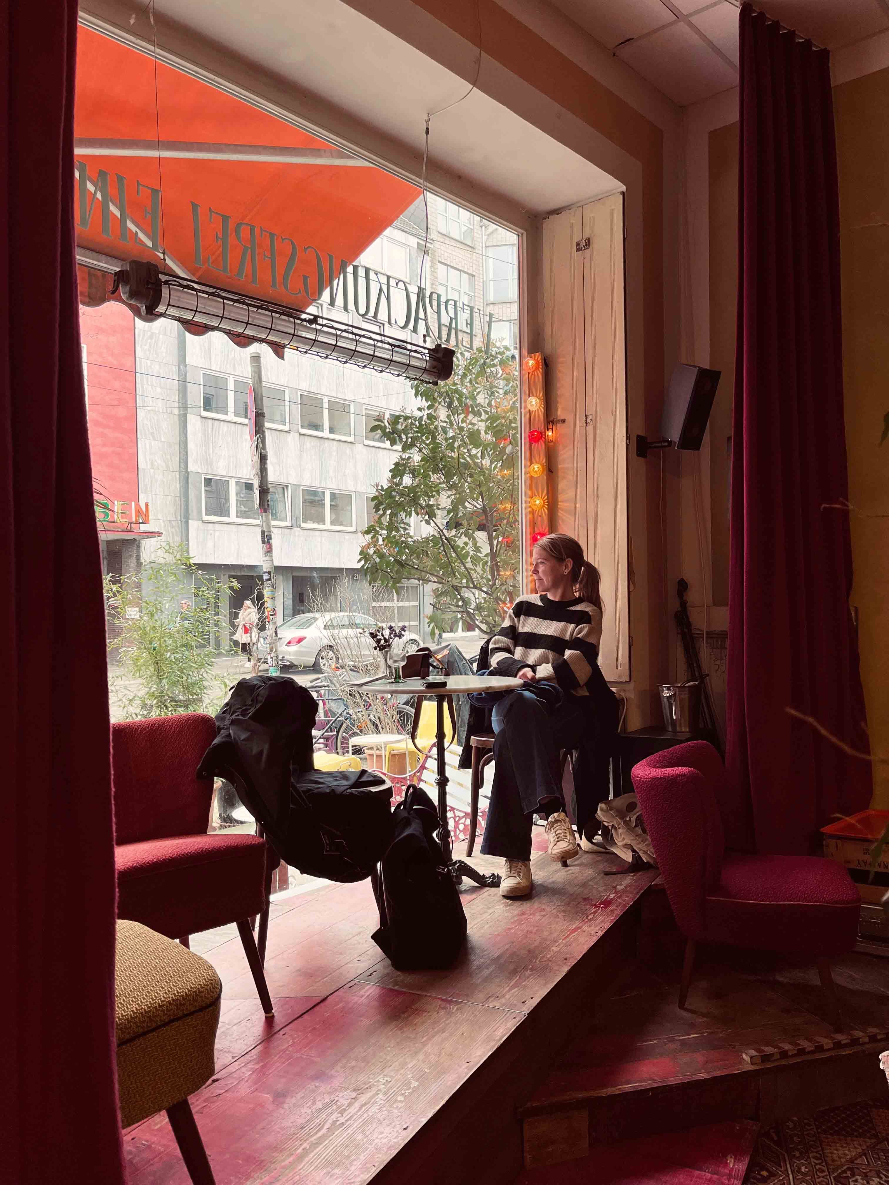Pause im Pure Note, Brunnenstraßen Düsseldorf