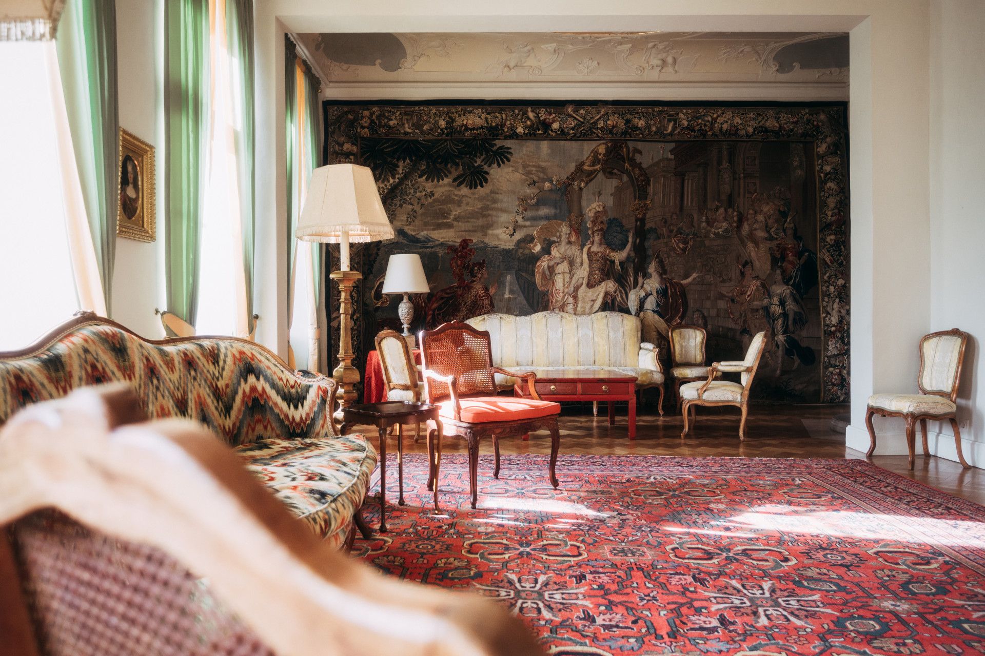 Interieur van kasteel Berleburg