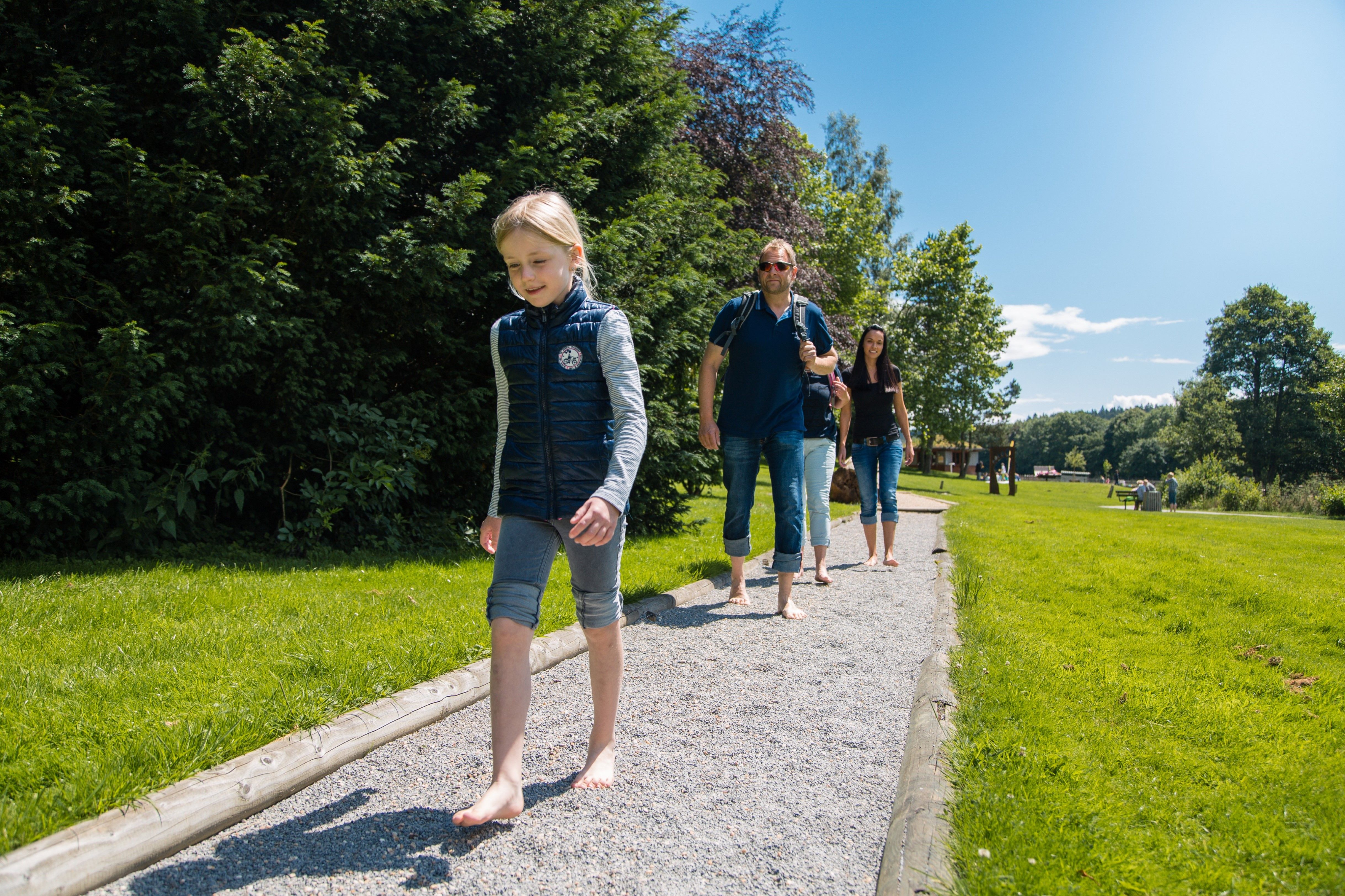 Avontuurlijk blotevoetenpad in Bad Wünnenberg