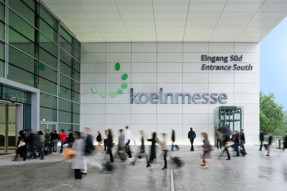 Zuidelijke ingang van Koelnmesse