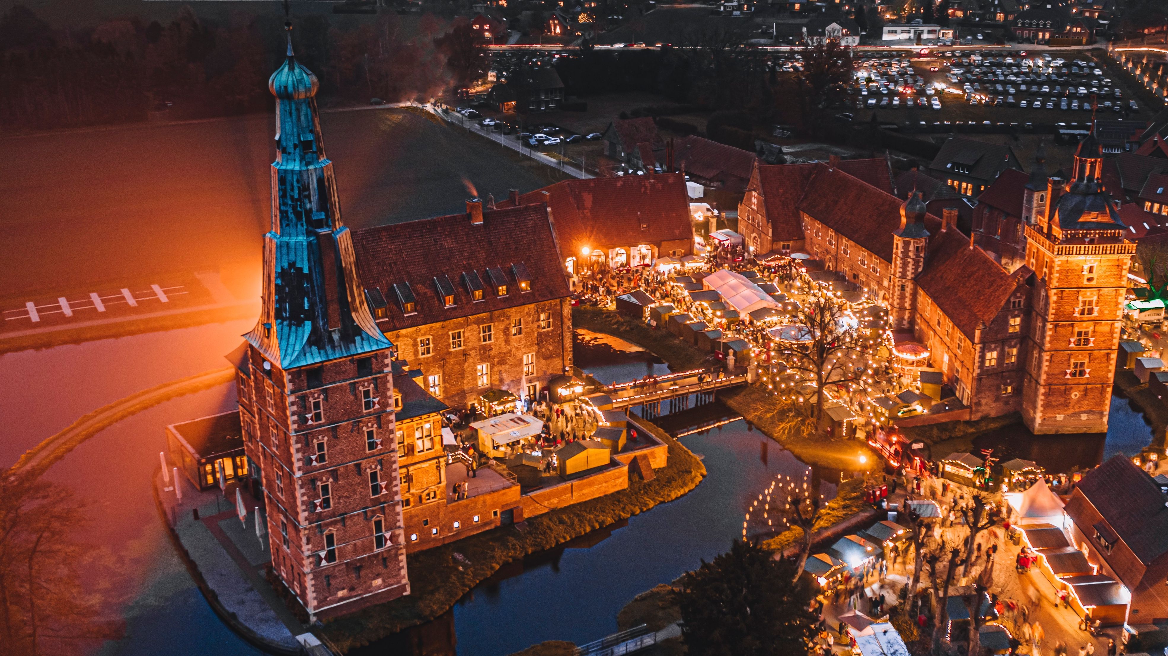 Kerstmarkt kasteel Raesfeld, Münsterland