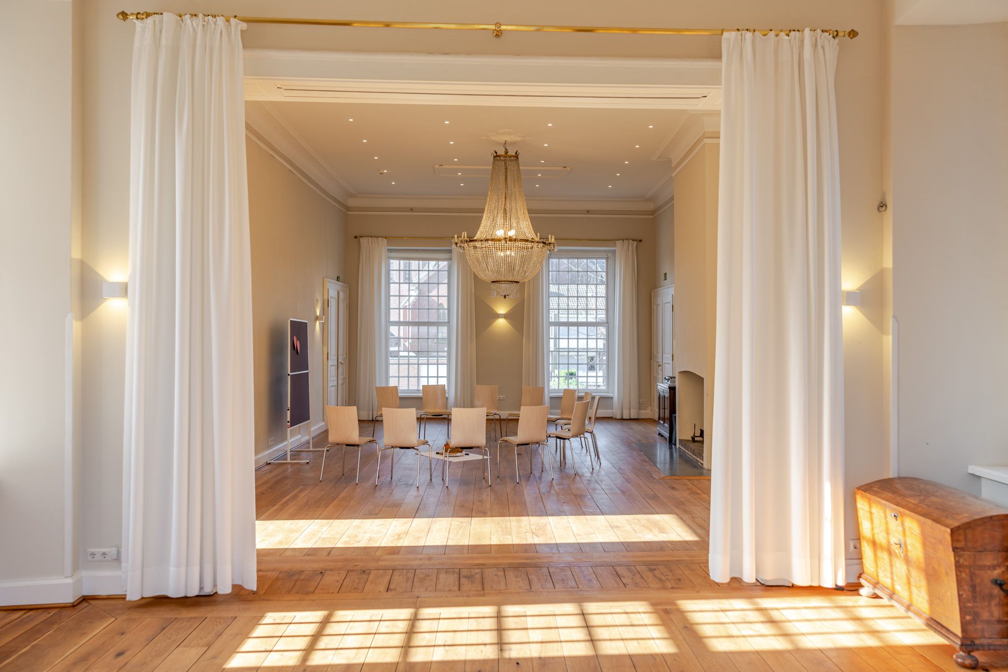 Schloss Hertefeld - Kaminsaal - Sven Hebbinghaus