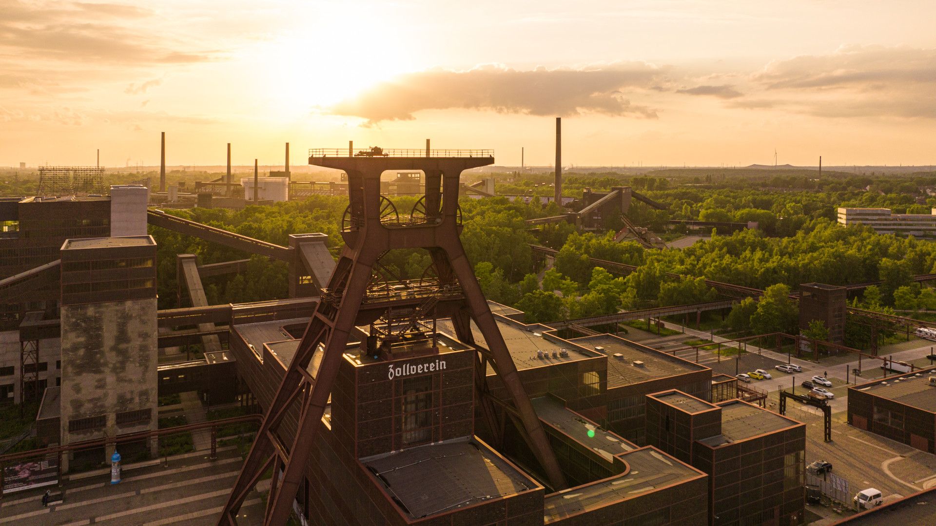 Tourismus NRW e.V., Het panorama rond de steenkoolmijn Zollverein in Essen