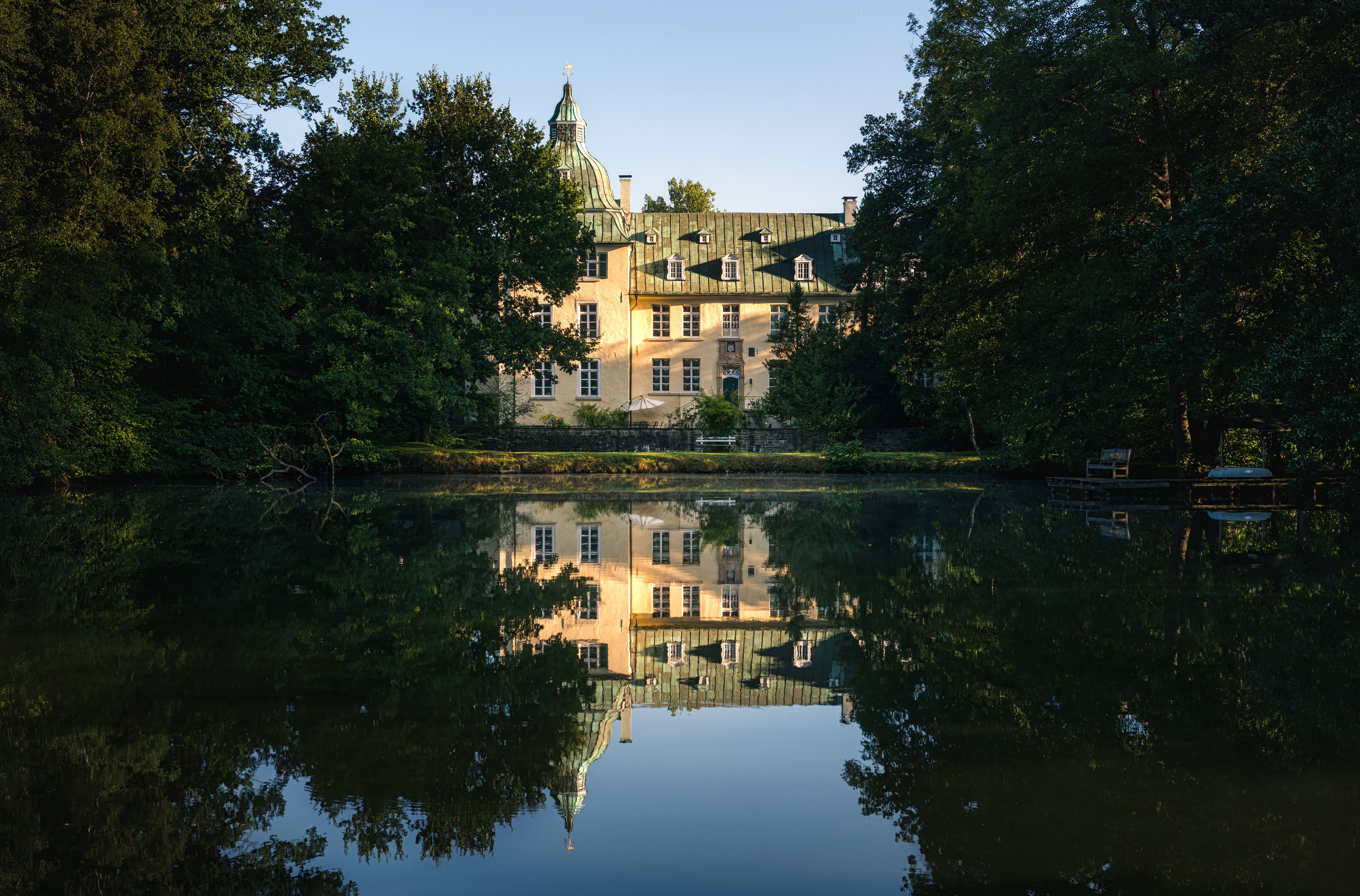 Buitenaanzicht van Haus Rhade