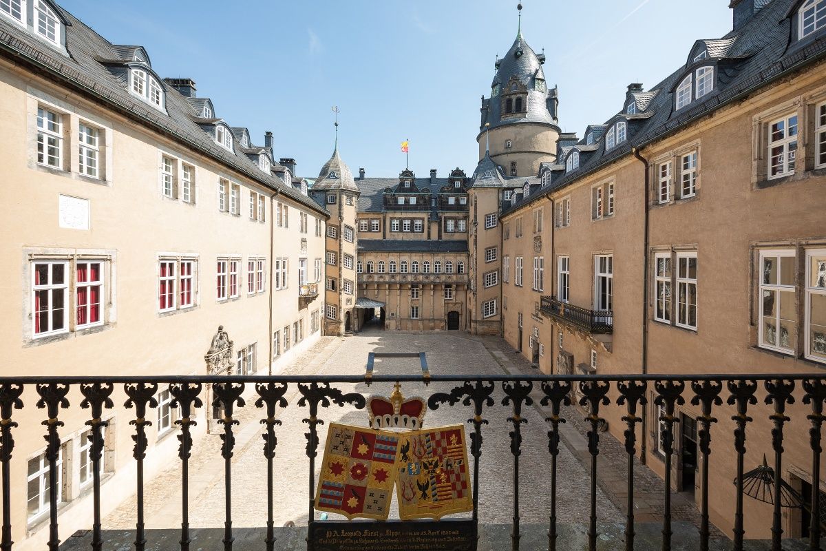 Fürstliches Residenzschloß Detmold - Innenhof