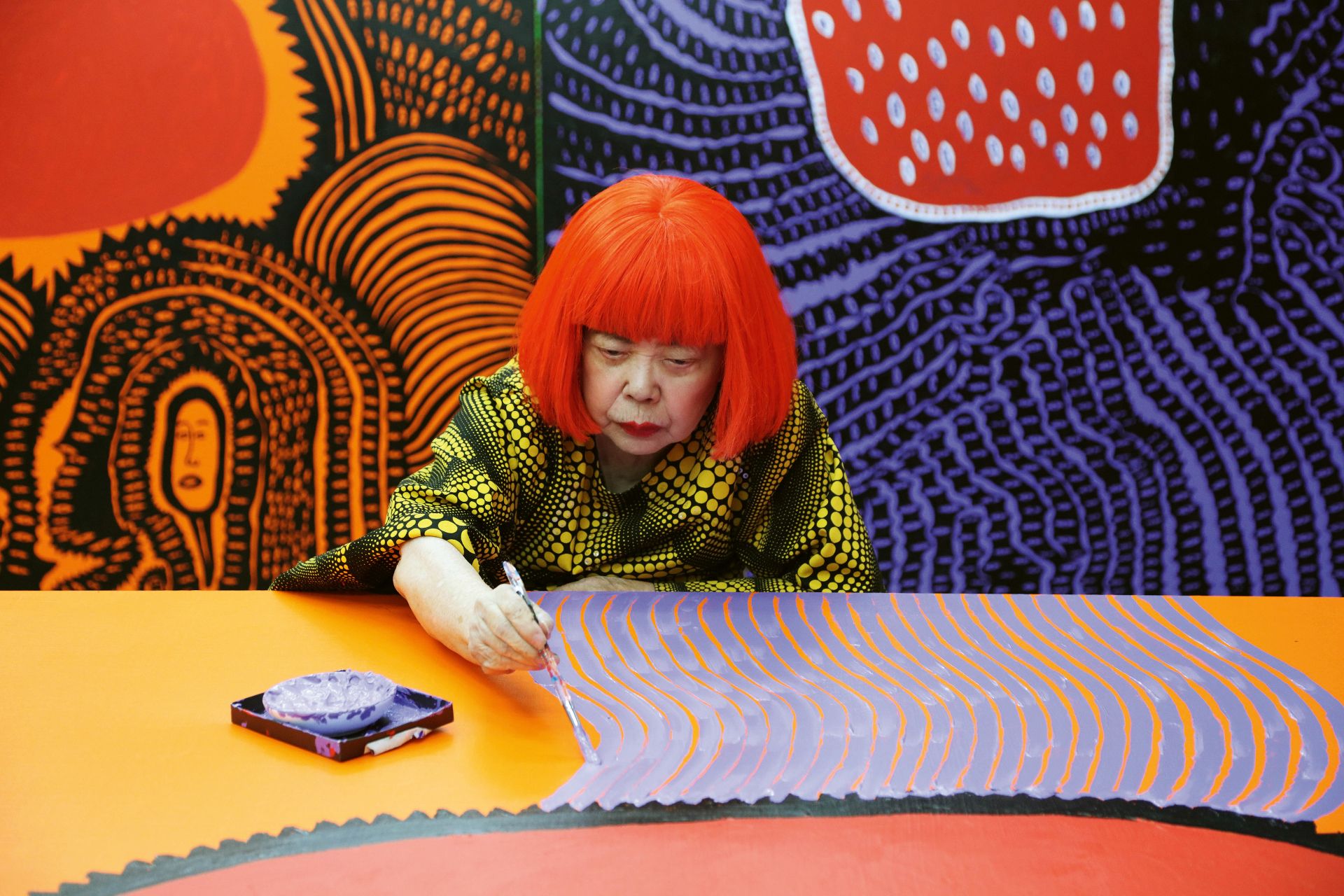 Naar pagina Yayoi Kusama. Werken van 70 jaar