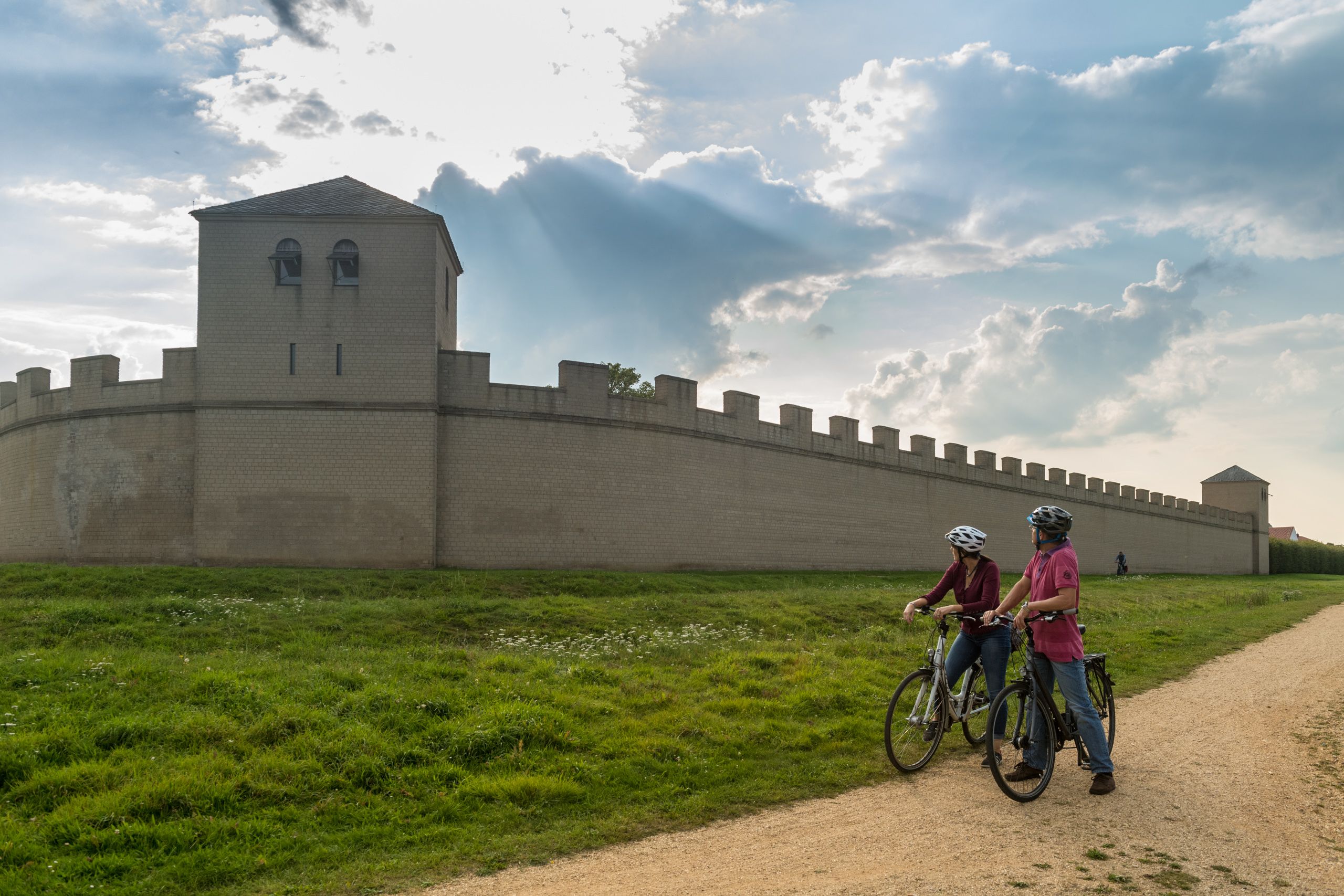 Rijnfietspad in Xanten