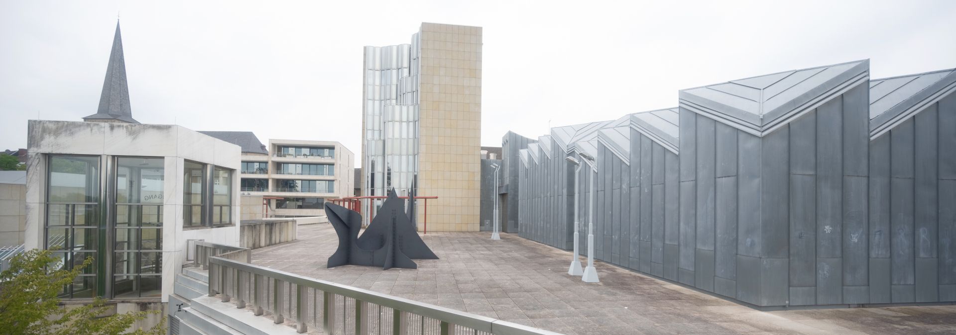 De architectuur van het Museum Abteiberg werd bekroond met de Pritzker Award