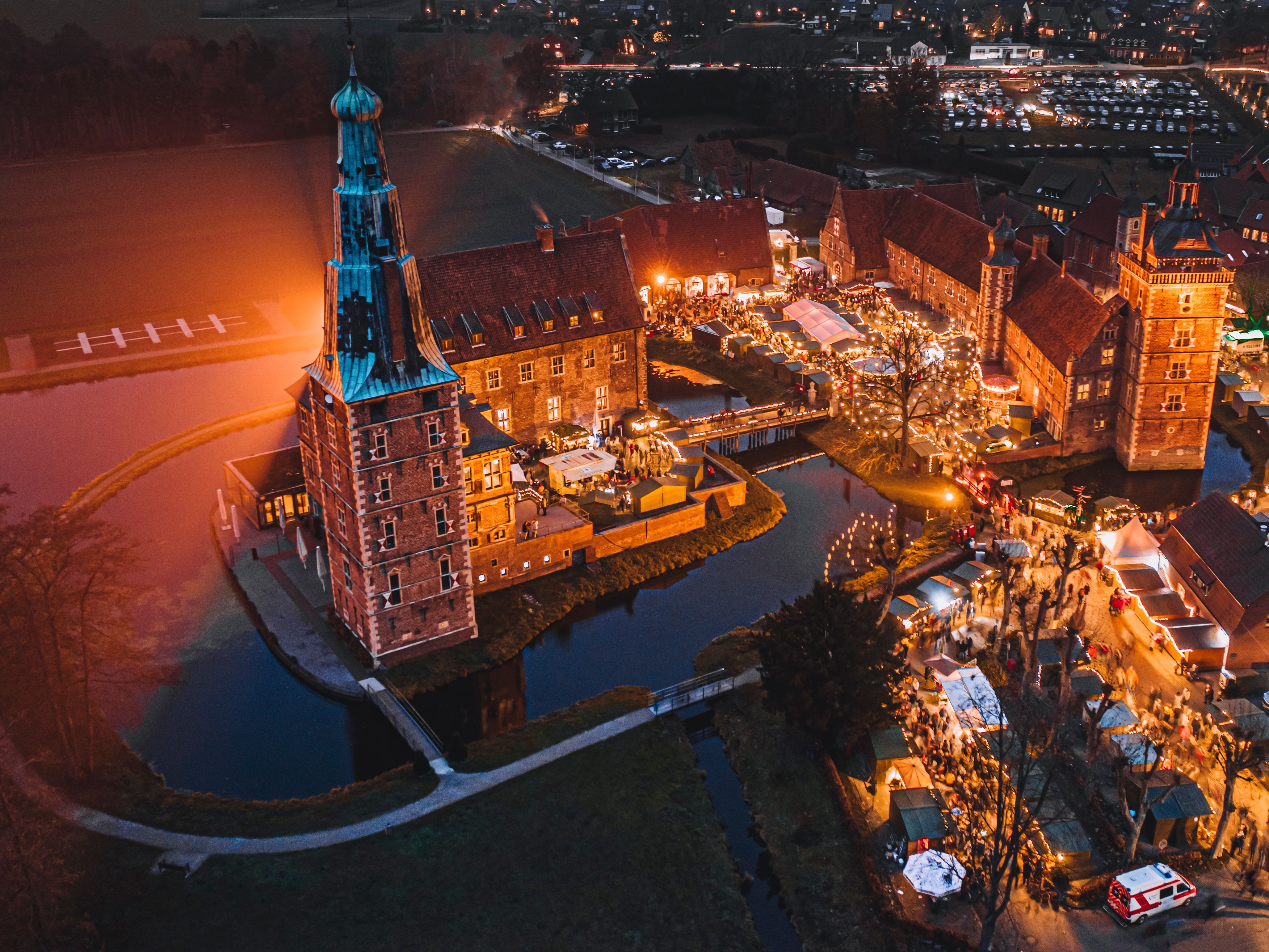 Kerstmarkt kasteel Raesfeld, Münsterland