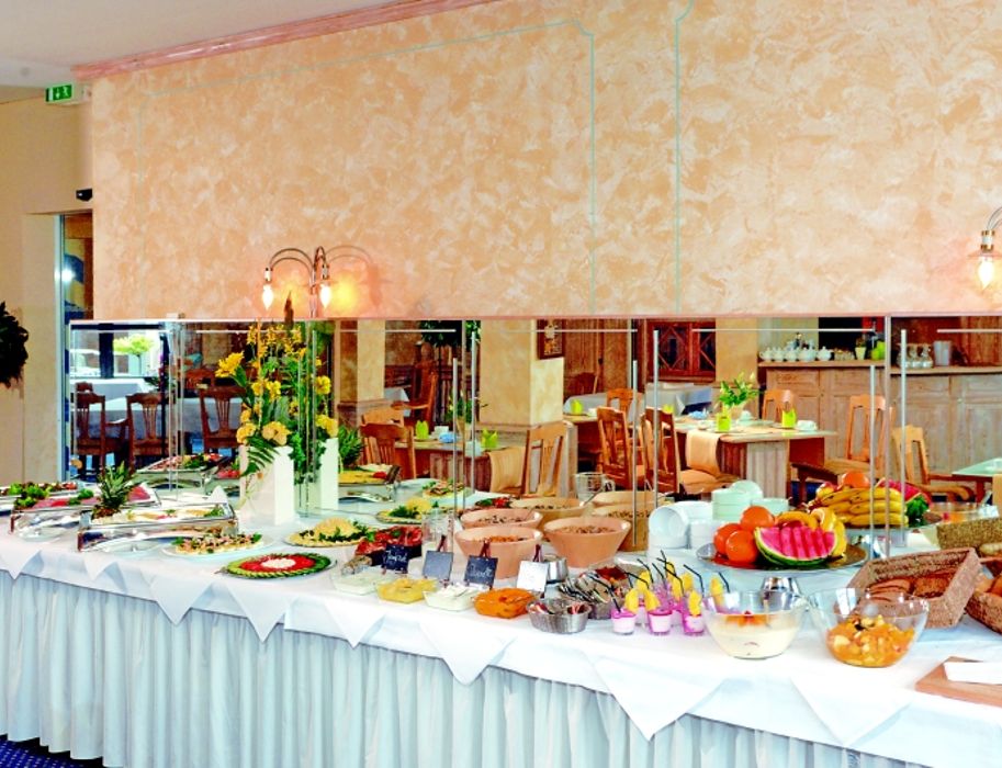 Ontbijtbuffet in Hotel Victoria