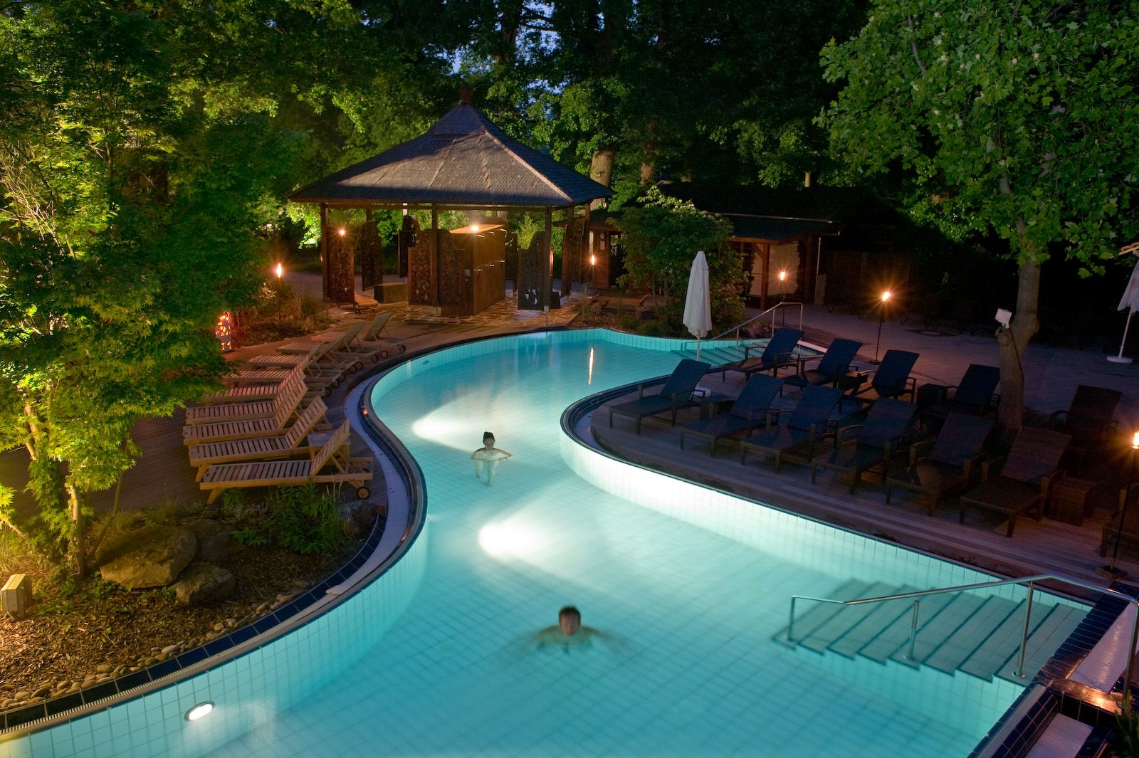 Saunalandschap, Bali Therme